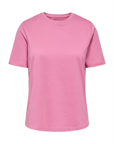 Only - ONLFreja Luxe T-shirt - Sachet Pink